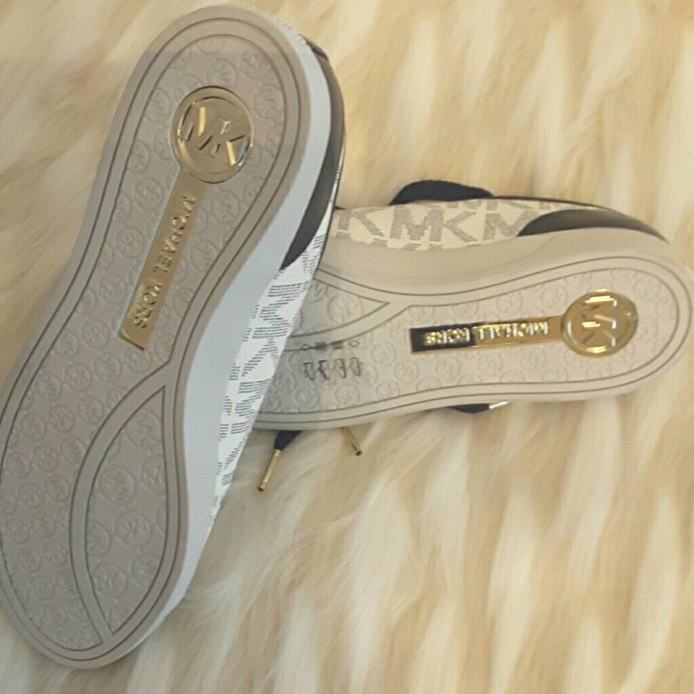 Michael  Kors city lade up sneakers blue/white - Picture 3 of 8